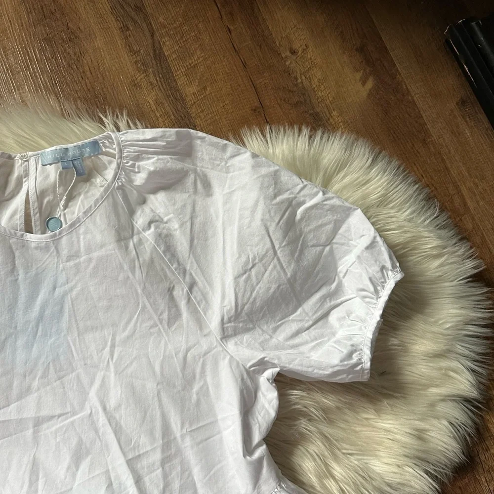 HILL HOUSE The Francesca Top In White
